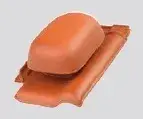 Creaton Sinfonie Ton Dunstrohr-Element NW125 naturrot/engobiert Highlight