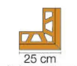 Kracherpreis Schlüter Bara RKKE Außenecke 90° grau-metallic