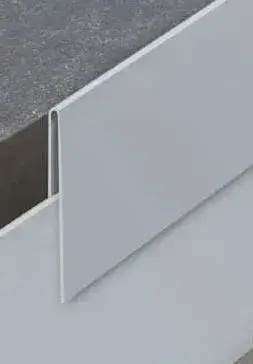 Wochenendangebot Schlüter Bara RHA Abdeckprofil höhenverstellbar 2,5 m grau-metallic