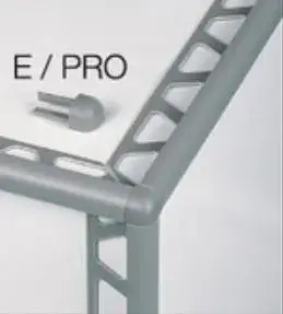 Neue Ware Schlüter Rondec PRO/E HG Außenecke 90° hellgrau