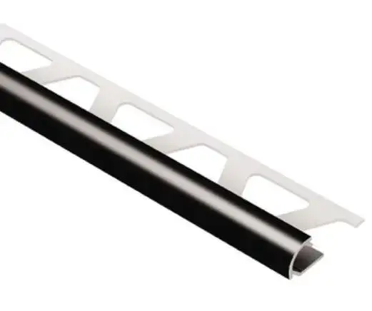 Sonderaktion Schlüter Rondec AC Alu-Rundprofil 2,5 m graphitschwarz