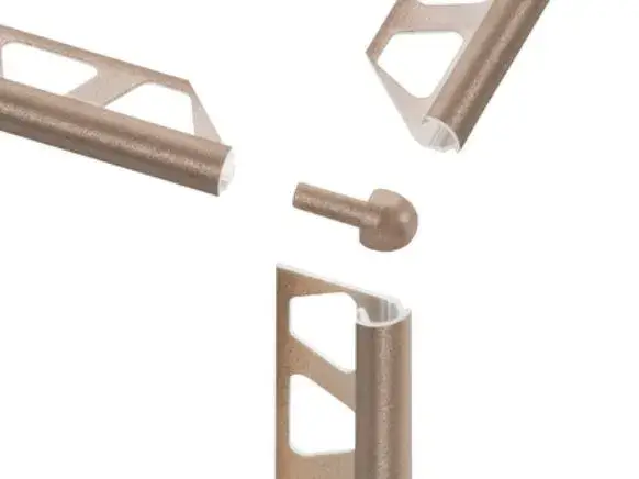 Heißes Angebot Schlüter Rondec TSLA Außenecke 90° Alu hellanthrazit strukturbeschichtet