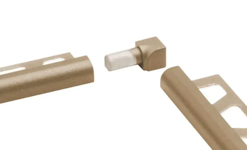 Schlüter Rondec TSR Innenecke 90° Alu rostbraun strukturbeschichtet Gratis Versand