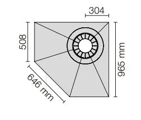Schlüter Kerdi Shower TT Gefälleboard dezentrale Entwässerung Ausverkauf