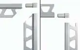 Expressversand Schlüter Quadec-EB/EV Außen-/Innenecke Edelstahl V2A Vollmaterial gebürstet