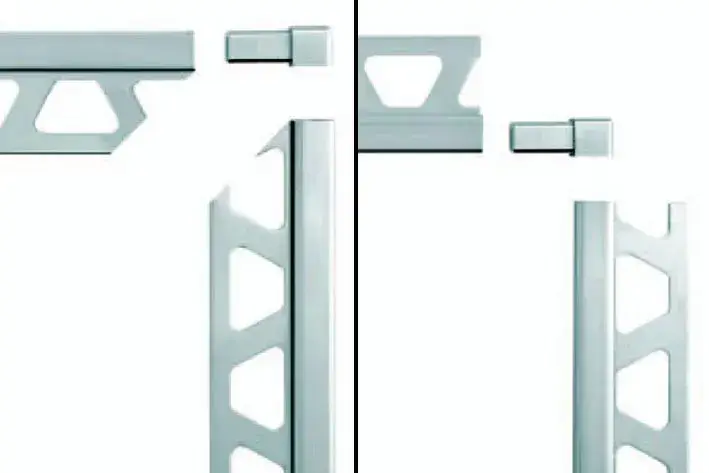 Schlüter Quadec AE Außen-/Innenecke Alu natur matt eloxiert Vollmaterial Markenprodukt