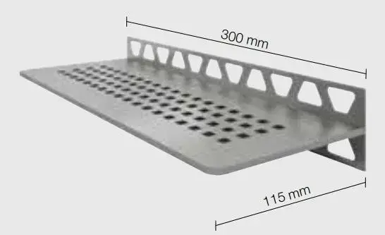 Schlüter Shelf W S1 Ablage Square Sichere Zahlung