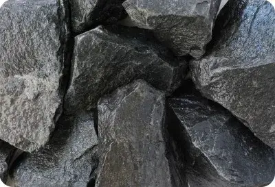 Basaltbruch Schwarz Gabionenstein 50 - 100 mm 1000 kg Direkt Vom Hersteller
