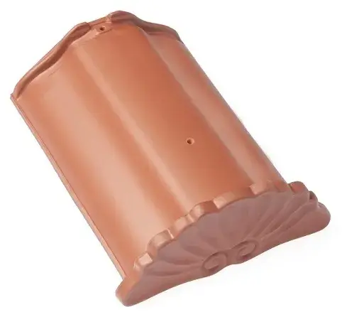 Braas Granat 13V Firstanfänger Muschel HO seidenmatt Sonderangebot