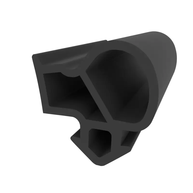 Anschlagdichtung mit Schlauch | 11 mm Höhe | Farbe: schwarz Markenware