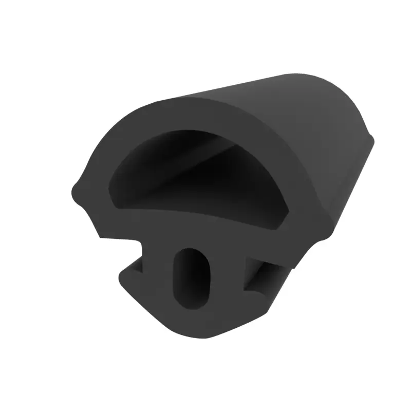 Anschlagdichtung mit Schlauch für Fenster | 8 mm Breite | Farbe: schwarz Neue Ware