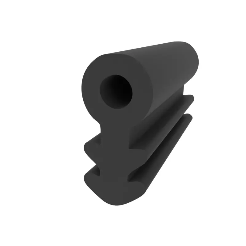 Markenware Schlauchdichtung für Fenster und Türen | 3 mm Durchmesser | Farbe: schwarz