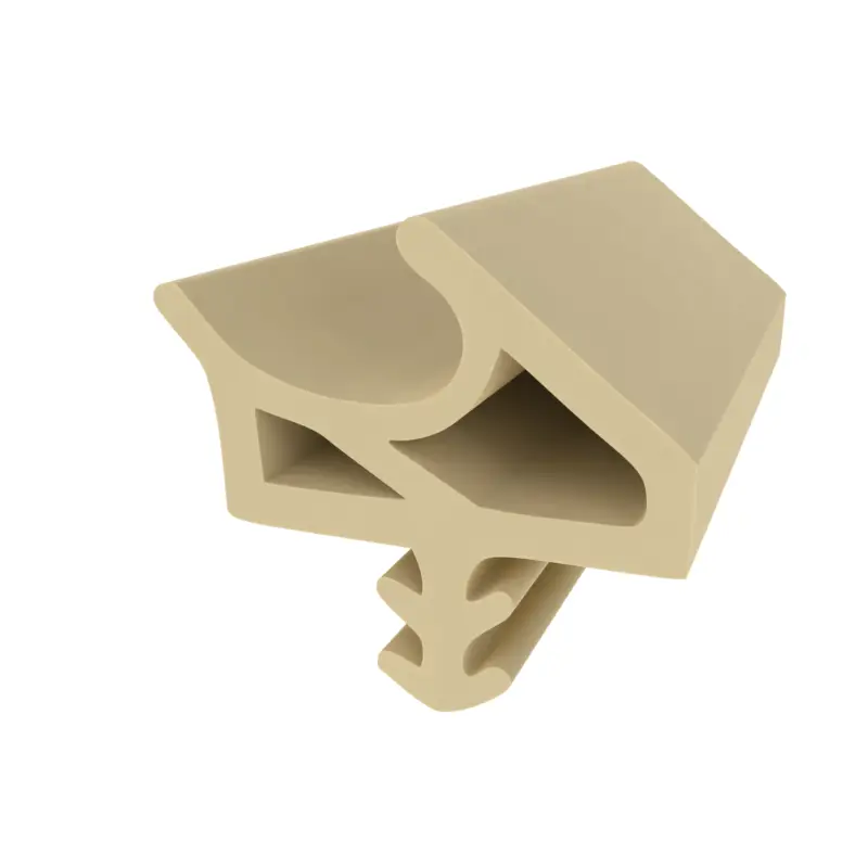 Neuheit Holzzargendichtung für Zimmertüren | 3 mm Nut | Farbe: beige