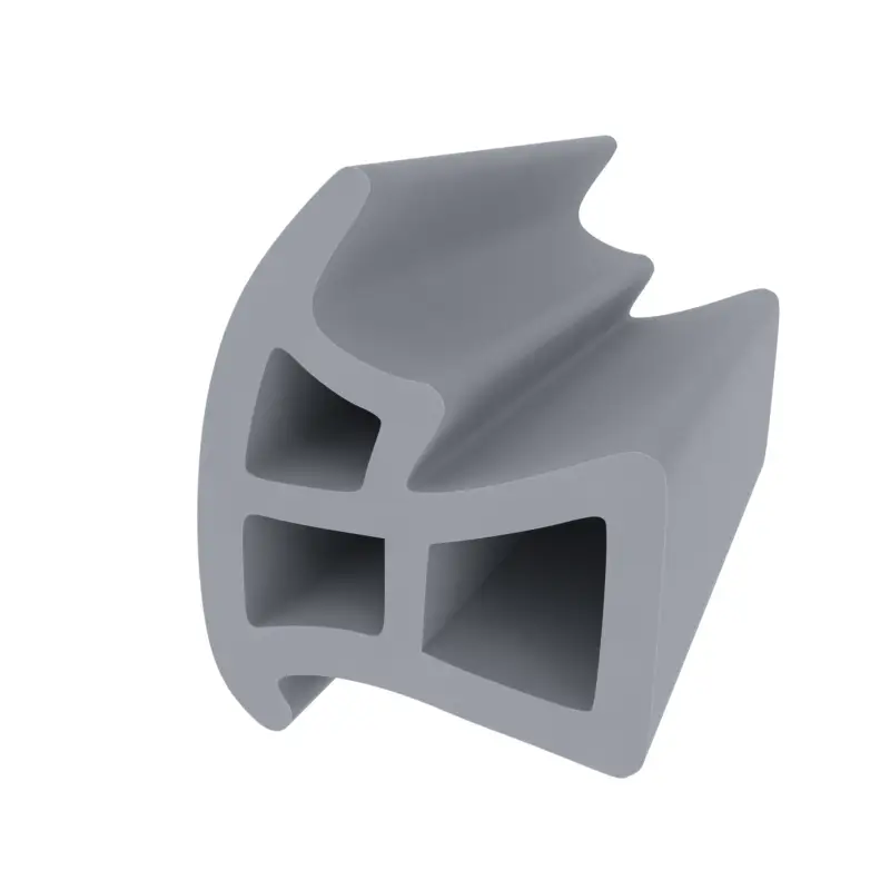 Angebot Stahlzargendichtung für Stahlrahmen | 13 mm Breite | Farbe: grau