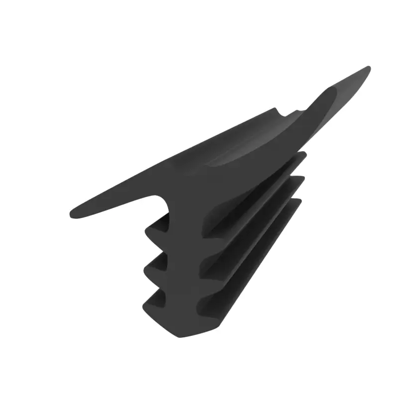Holzzargendichtung für Haustüren | 4 - 5 mm Nutbreite | Farbe: schwarz Aktuell