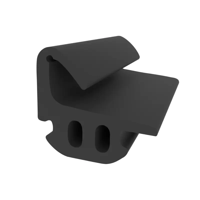 Kostenfreie Lieferung Mitteldichtung für Metall- und Alufenster | 13 mm Höhe | Farbe: schwarz