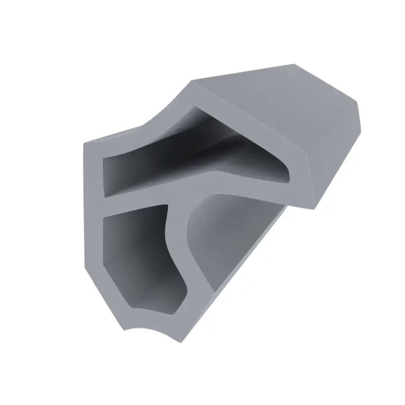Preiswert Stahlzargendichtung für Metallzargen | 16 mm Höhe | Farbe: grau