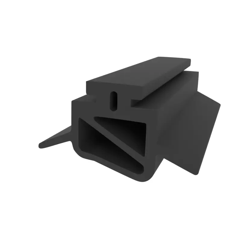 Schwellendichtung für Heroal Systeme | Höhe: 14 mm | Farbe: schwarz Neue Ware