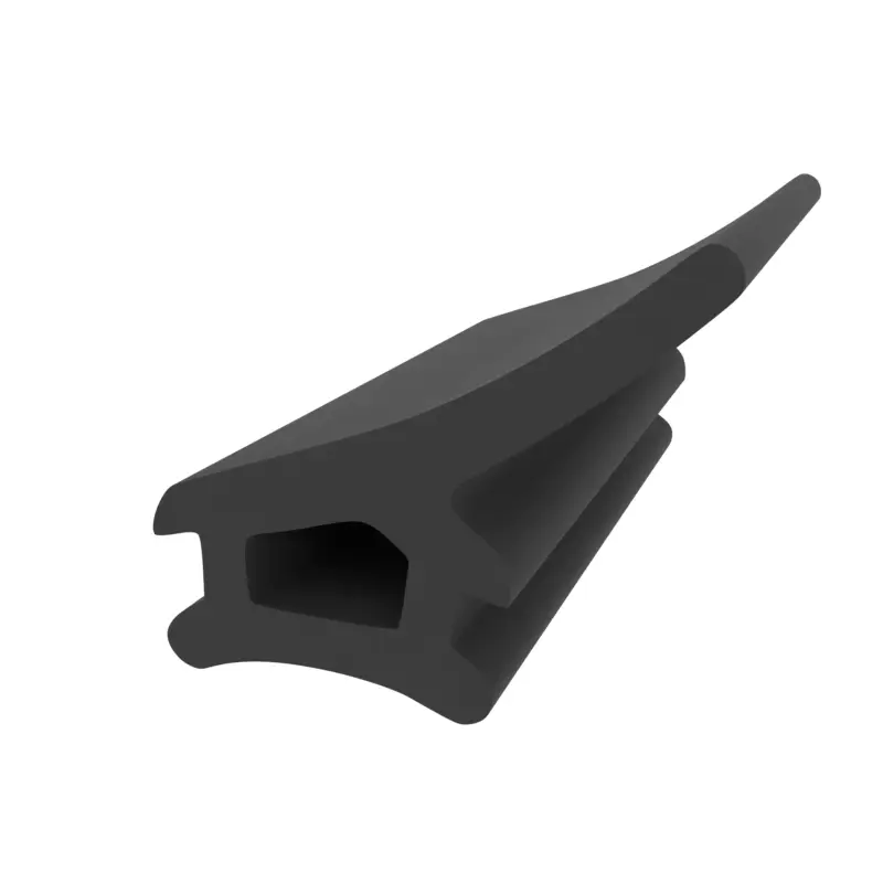 Mitteldichtung für Metall- und Alufenster | 13 mm Höhe | Farbe: schwarz Expressversand