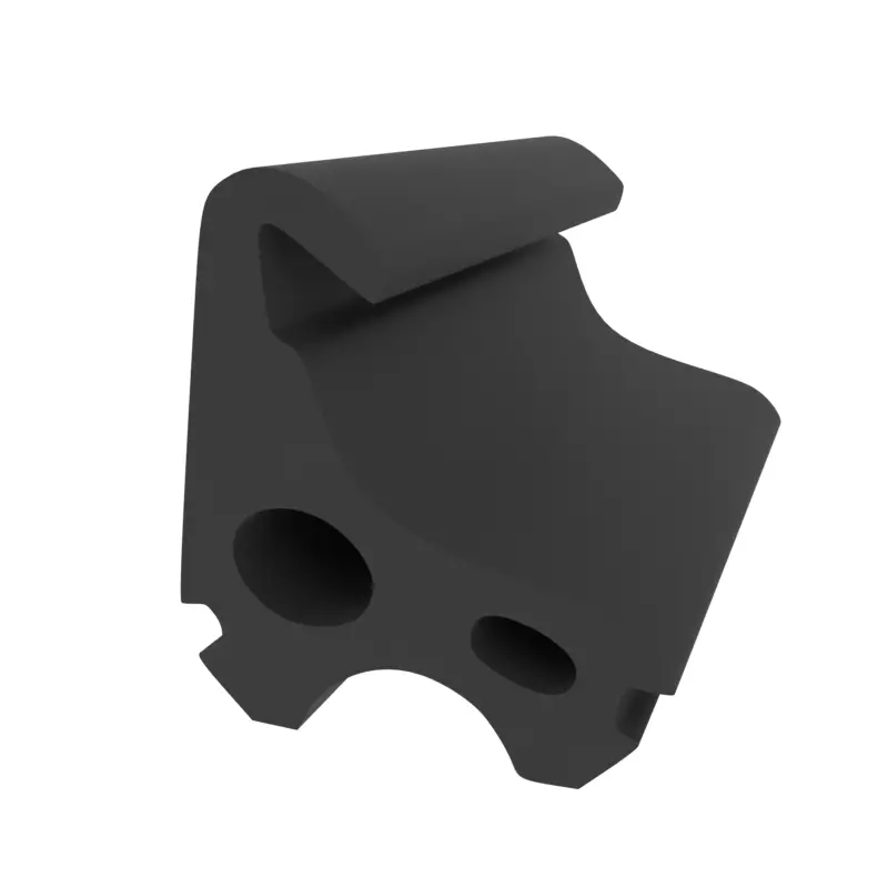 Kracherpreis Mitteldichtung für Metall- und Alufenster | 20 mm Höhe | Farbe: schwarz
