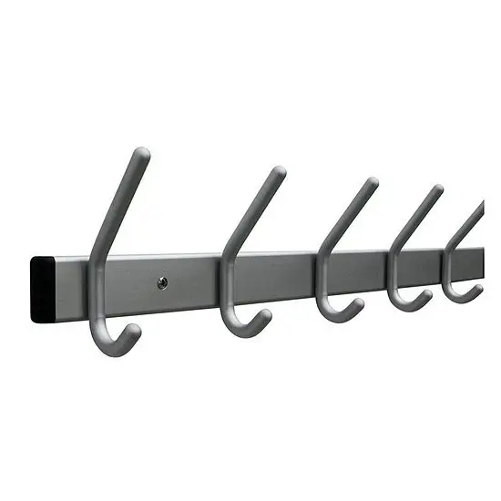 Wandgarderobe Aluminium 55 mm Abverkauf
