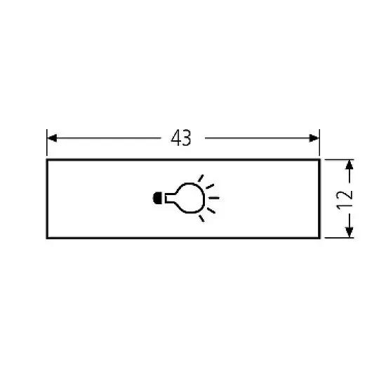 RENZ Lichttastereinlage 97-9-87023 Sonderangebot