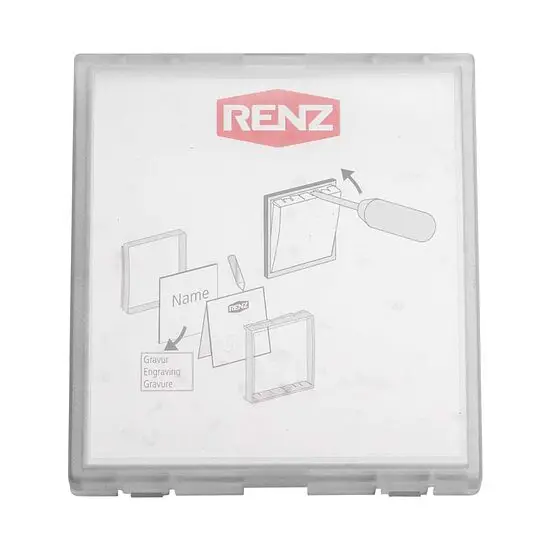 Wochenendangebot RENZ Infofeld-Abdeckung