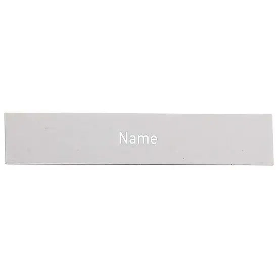Expressversand RENZ Namensschild Einlage mit Gravur oder Beschriftung 90-3-00024