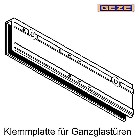 Klemmplatte TS 2000 3000 5000 V Glastüren Jetzt Kaufen