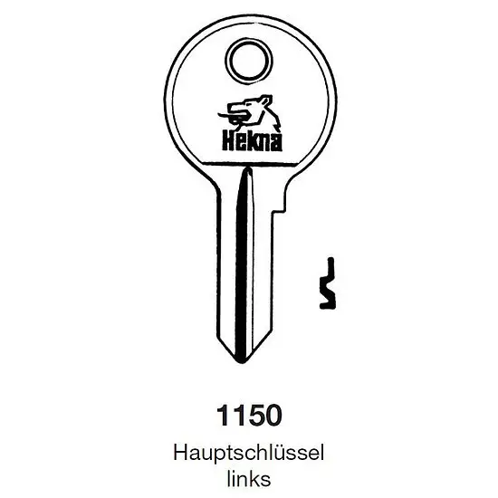 Schlüsselrohling HEKNA 1150 Direkt Vom Hersteller