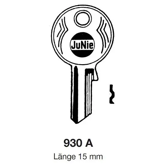 Schlüsselrohling JuNie 930 A Preis Gesenkt