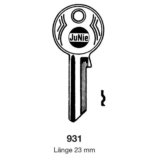 Schlüsselrohling JuNie 931 Top-Angebot