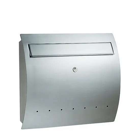 Schnäppchen Briefkasten serafini Edelstahl 30.6460.03