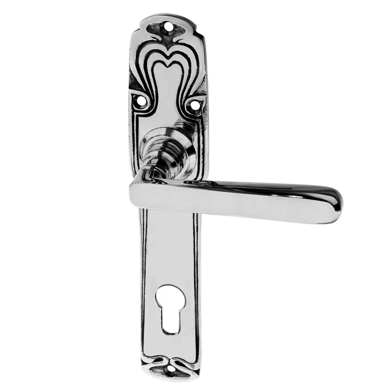 Wohnungstürbeschlag Jugendstil Messing Modell Dohna N Sichere Zahlung