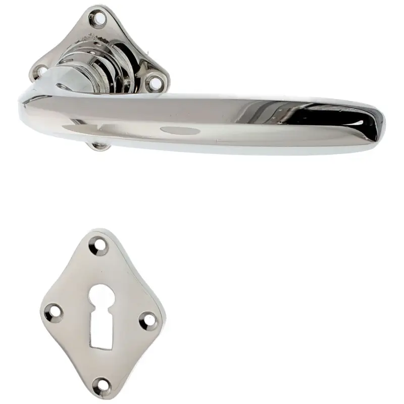 Jugendstil Türbeschlag ergonomische Form Modell Wührens Highlight