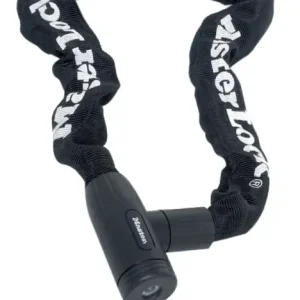 Heißes Angebot Master Lock 8391EURDPRO Kette aus gehärtetem Stahl mit einem integrierten Schloss mit Schlüssel 90 c