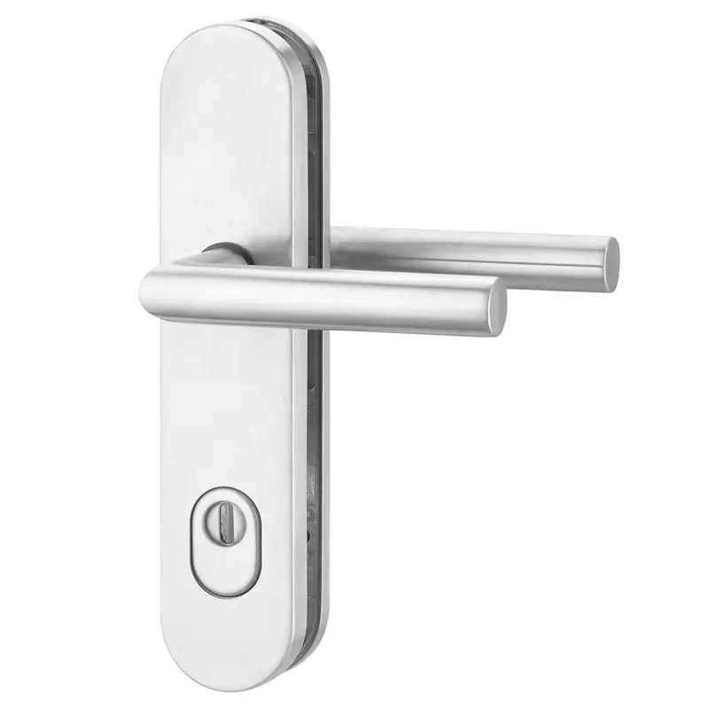 Schutz-Drückergarnitur edi "LOGO" 8743/0292, PZ 92 mm, ZA, Nuss 10 mm, Schutzlangschild, Edelstahl Rabatt
