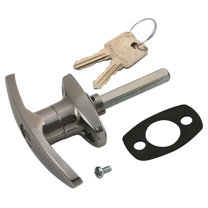 Kostenfreie Lieferung Garagenknebel abschließbar, Vierkant 60 mm, gleichschließend