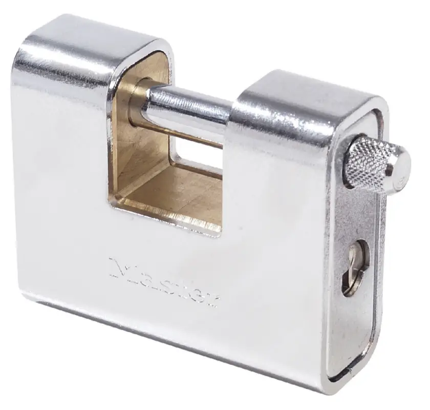 Billig Master Lock Vorhangschloss 680EURD aus gehärtetem Stahl mit Panzergehäuse und verdecktem Bügel