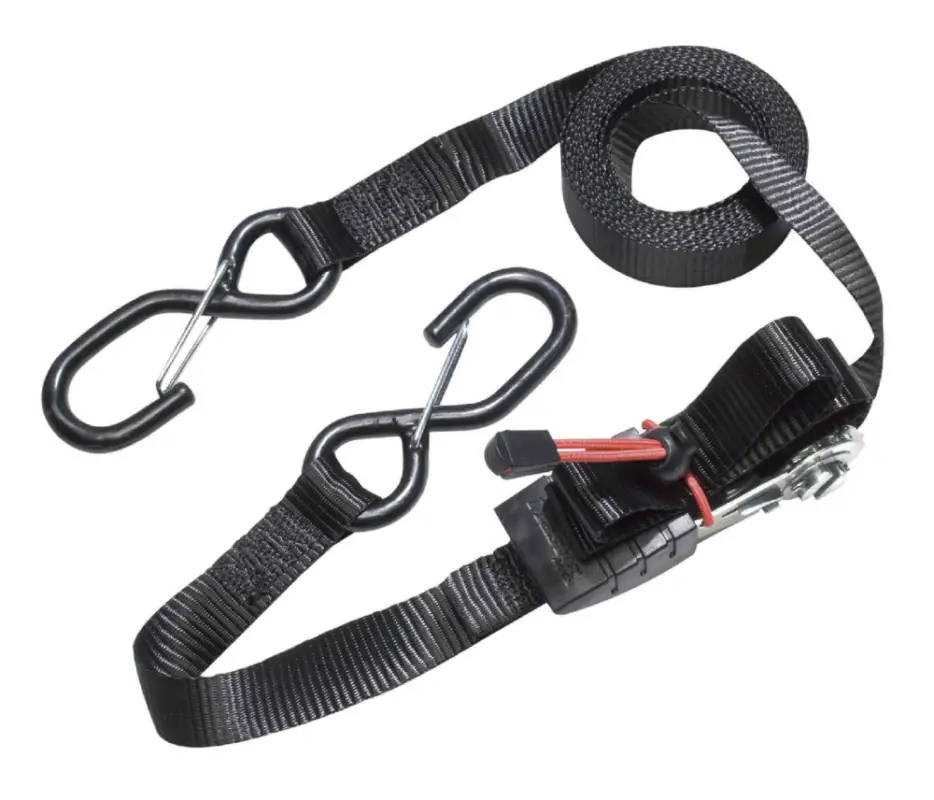Master Lock 4,25 m Zurrgurt 3056EURDAT mit Ratsche und S-Haken Neuheit