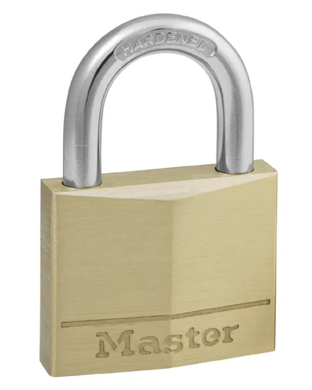Master Lock Vorhangschloss 140EURD aus Massivmessing Super-Preis