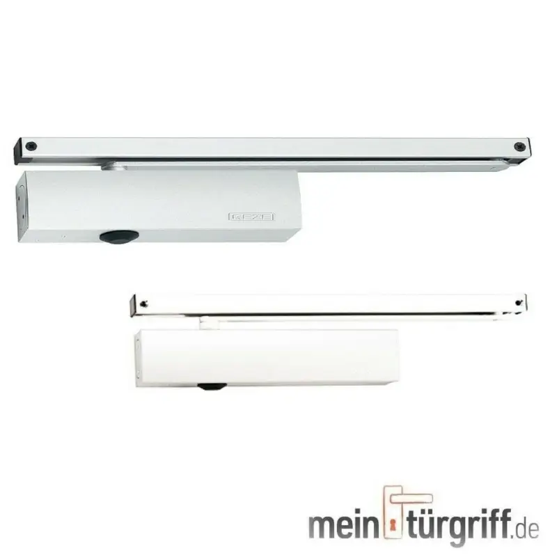 Top-Angebot GEZE Türschließer TS 5000 m.Gleitschiene Feststelleinheit silber, weiß Schließer