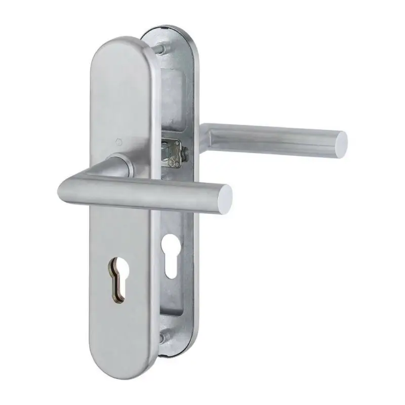 Hoppe Amsterdam Schutzbeschlag Sicherheitsgarnitur Edelstahl E1400Z/3331/3310 Top-Preis