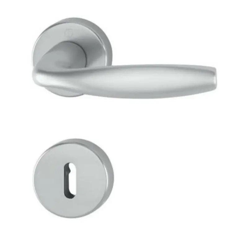 Begrenztes Angebot Hoppe Türdrücker New York Rosette BB Alu Aluminium natur F1 Türgriff Türbeschlag