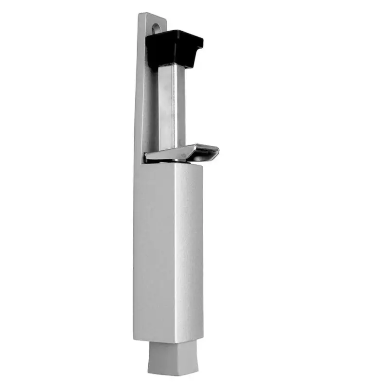 Kostenloser Versand Türstopper ALU Türpuffer Türfeststeller Bodentürpuffer Trittfeststeller 60mm Hub