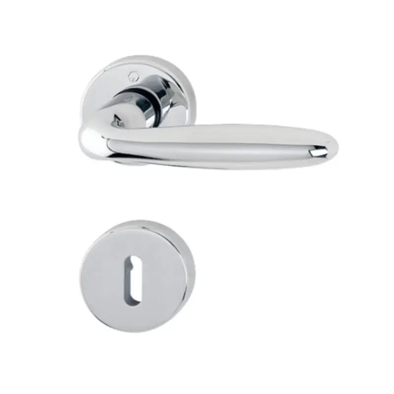 Heißes Angebot Hoppe Türdrücker Verona Rosette BB Messing F49-R Drückergarnitur M151/42KV/42KVS