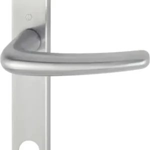 Markenware HOPPE® Drückergarnitur mit Schmalschild Denver E1310Z/3346, Edelstahl