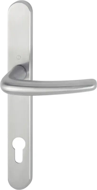 Markenware HOPPE® Drückergarnitur mit Schmalschild Denver E1310Z/3346, Edelstahl