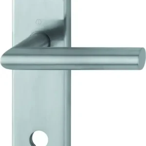 HOPPE® Drücker-Halbgarnitur mit Langschild Amsterdam E1400F/3310, 10/92 mm, Edelstahl Preisknaller