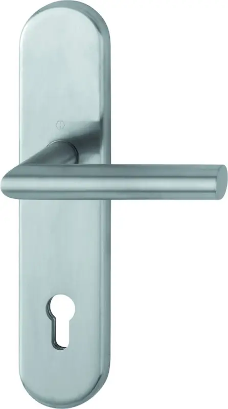 HOPPE® Drücker-Halbgarnitur mit Langschild Amsterdam E1400F/3310, 10/92 mm, Edelstahl Preisknaller
